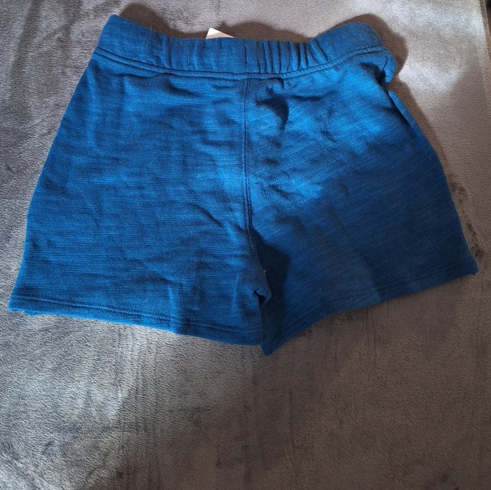 NWT Crew Cuts Blue Girls Shorts M 8 Pull‎ on Elastic Waist